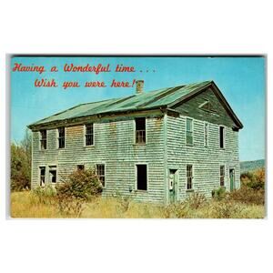 Breezy Motel Old House Humor Postcard Dexter Press West Nyack NY Chrome